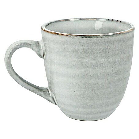 Tasse (Ø x H: 9 x 9 cm, Grau, Keramik)