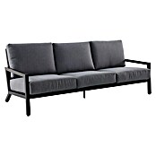 Sunfun Melina Loungesofa (B x T x H: 212,5 x 85 x 76,5 cm, Polyester, Schwarz) | BAUHAUS