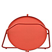 Sunfun Melina Garten-Beistelltisch rund (Ø x H: 80 x 60,5 cm, Stahl, Orange) | BAUHAUS