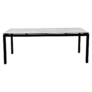 Sunfun Melina Vrtni stol (D x Š x V: 200 x 100 x 74 cm, Aluminij, Crne boje)