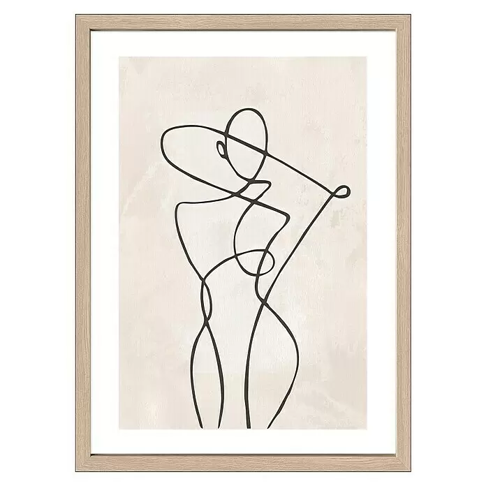 ProArt Bild Scandic Style - Womens Life, B x H: 53 x 73 cm - Vorderansicht