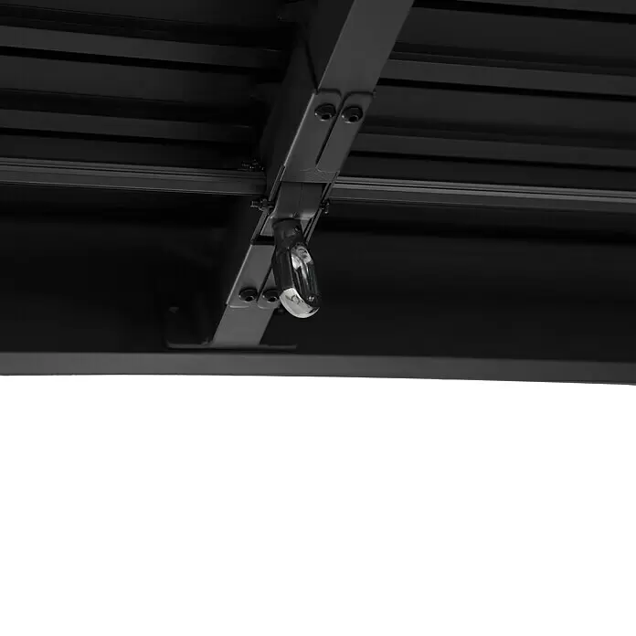 Sunfun Melina Grillpavillon - B x T: 250 x 160 cm, Farbe Gestell: Schwarz, Aluminium - Detailaufnahme