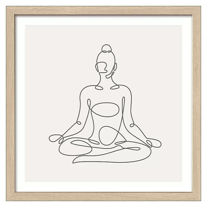 ProArt Bild Slim Scandic - Relax II, B x H: 33 x 33 cm - Vorderansicht