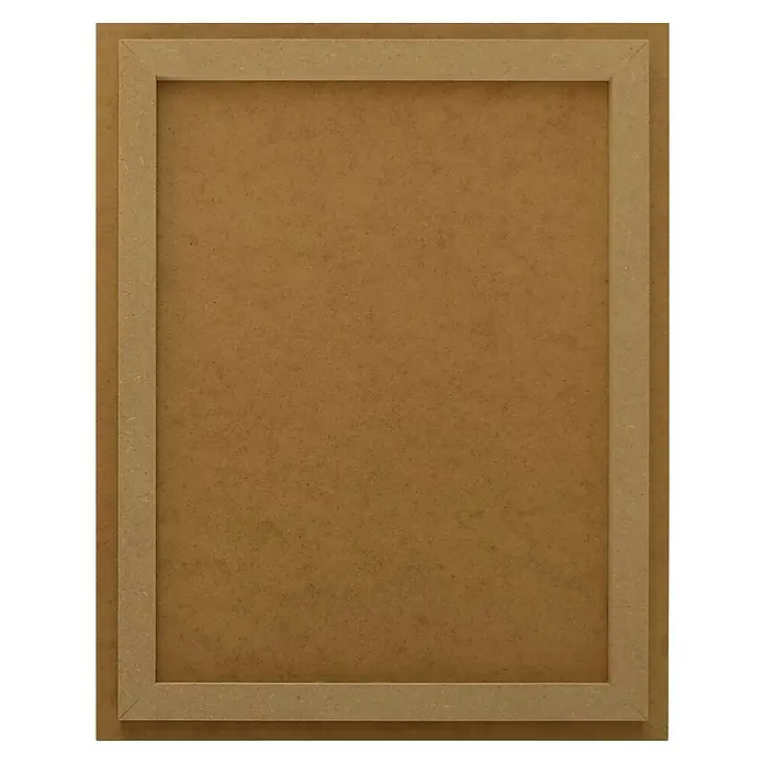 Reinders Decopanel - Fauna Flora Deer, B x H: 40 x 50 cm - Ein rechteckiger, unbehandelter Holzrahmen, ideal für die individuelle Gestaltung und Präsentation von Kunstwerken und Fotos.