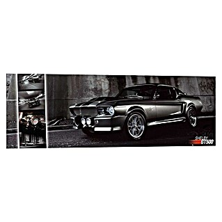 Decoratief paneel (Easton - Mustang GT500, b x h: 90 x 30 cm)