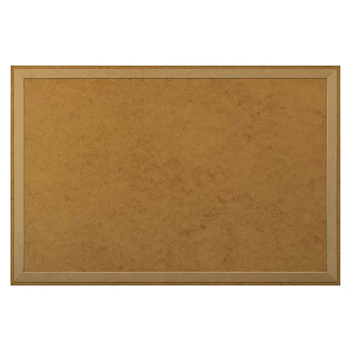 Reinders Decopanel - Weltkarte Antik Optik, B x H: 90 x 60 cm - Braunes Memoboard mit hellem Holzrahmen, perfekt für Notizen und Erinnerungen im Büro oder Zuhause. Praktisch und dekorativ.
