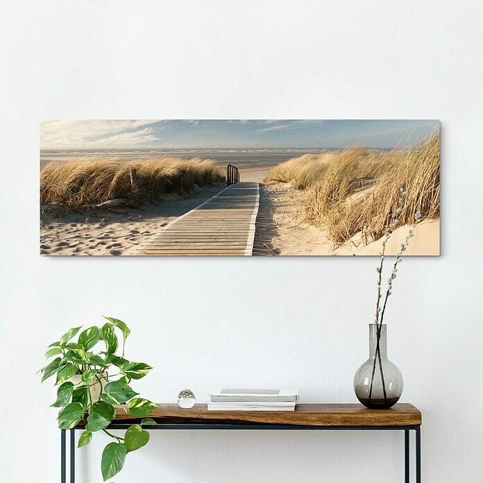 Holzbild Deco BlockDunes, B x H: 118 x 40 cm Mood Shot