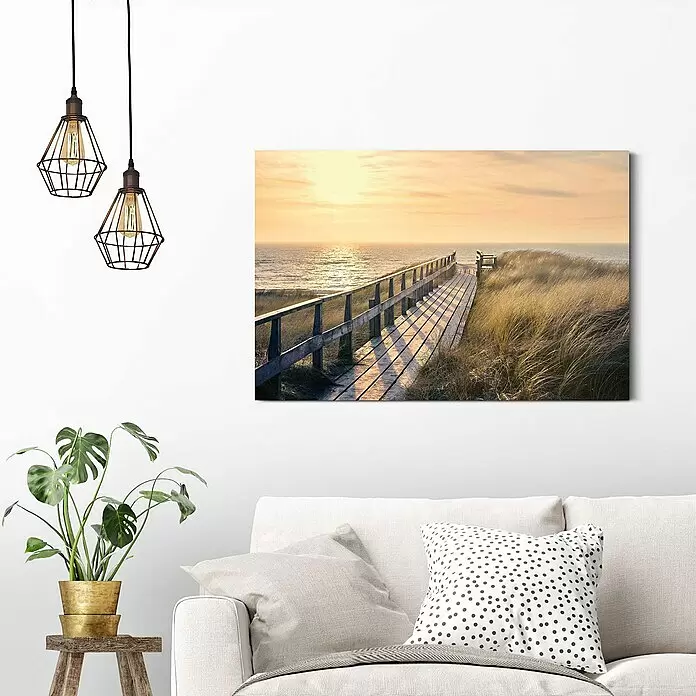 Reinders Decopanel - Way to The Sea, B x H: 90 x 60 cm - Stimmungsaufnahme
