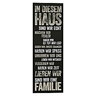 Reinders Decopanel (In diesem Haus..., B x H: 30 x 90 cm)