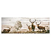 Decoratief paneel (Pack of Deer, b x h: 156 x 52 cm) | BAUHAUS
