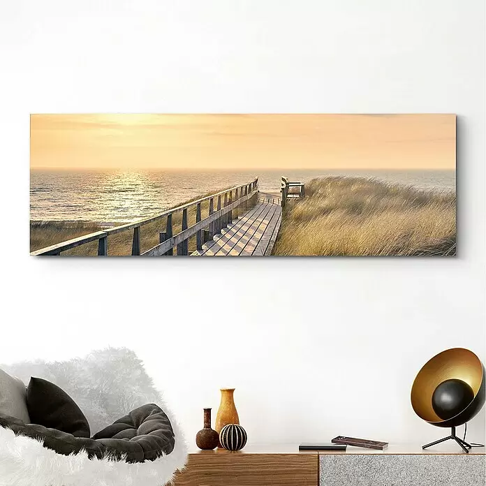 Reinders Decopanel - Way to The Sea, B x H: 156 x 52 cm - Stimmungsaufnahme