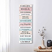 Reinders Decoratief paneel (Family Rules, b x h: 30 x 90 cm) | BAUHAUS