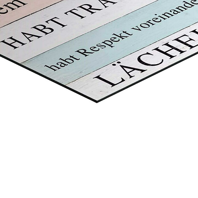 Reinders Decoratief paneel (Family Rules, b x h: 30 x 90 cm) | BAUHAUS