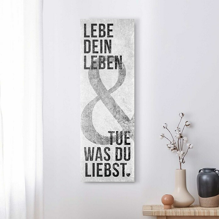 Reinders Decopanel (Was Du Liebst, B x H: 30 x 90 cm) | BAUHAUS