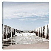 Houten tekstbord (Beach and Sea, b x h: 30 x 30 cm) | BAUHAUS