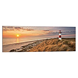Decopanel (Lighthouse Sunset, B x H: 90 x 30 cm)