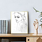 Canvasschilderij (Female Face, b x h: 30 x 40 cm) | BAUHAUS