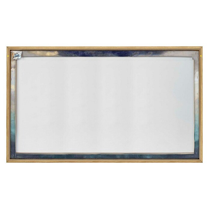 Foto op canvas (Abstract Blue, b x h: 118 x 70 cm) | BAUHAUS