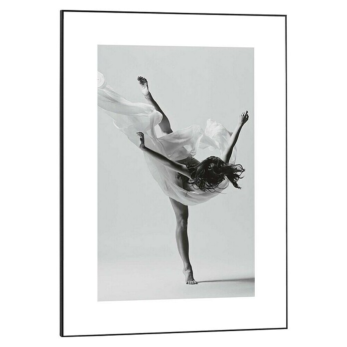 Reinders Bild Slim Frame Black (Ballett Silhouette, B x H: 50 x 70 cm) | BAUHAUS