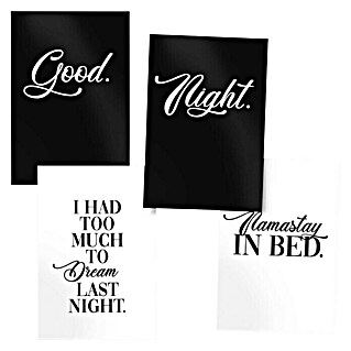 Poster (Good Night, b x h: 20 x 30 cm, 4 -delig)