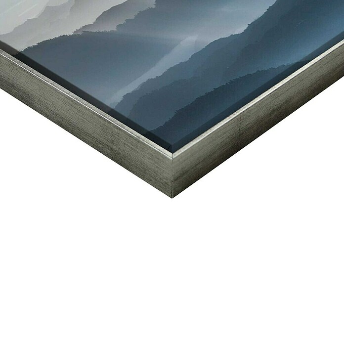 Foto op canvas (Blue Hills, b x h: 118 x 70 cm) | BAUHAUS
