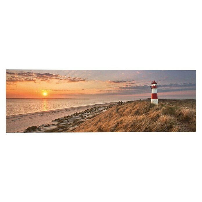 Decoratief paneel (Lighthouse Sunset, b x h: 156 x 52 cm) | BAUHAUS