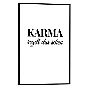 Reinders Bild Slim Frame Black (Karma, B x H: 20 x 30 cm) | BAUHAUS