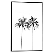 Reinders Bild Slim Frame Black (Two Palmtrees, B x H: 20 x 30 cm) | BAUHAUS