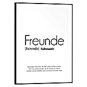 Reinders Canvasschilderij Slim Frame (Freunde, b x h: 30 x 40 cm) | BAUHAUS