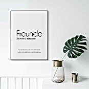 Reinders Canvasschilderij Slim Frame (Freunde, b x h: 30 x 40 cm) | BAUHAUS