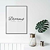 Reinders Bild Slim Frame Black (Dreams Come True, B x H: 30 x 40 cm) | BAUHAUS