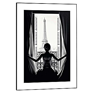 Reinders Bild Slim Frame Black (Paris Balcony, B x H: 50 x 70 cm)