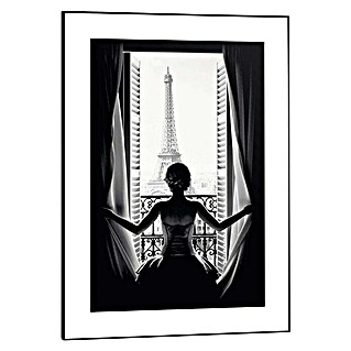 Canvasschilderij Slim Frame (Paris Balcony, b x h: 50 x 70 cm)