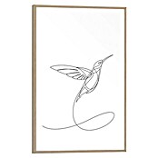 Reinders Bild Slim Frame Wood (Hummingbird, B x H: 20 x 30 cm) | BAUHAUS