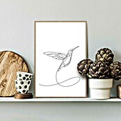 Reinders Bild Slim Frame Wood (Hummingbird, B x H: 20 x 30 cm) | BAUHAUS