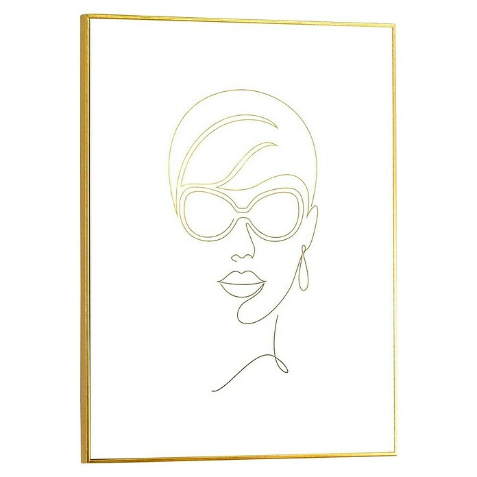 Canvasschilderij Slim Frame (Modern Lines, b x h: 30 x 40 cm) | BAUHAUS