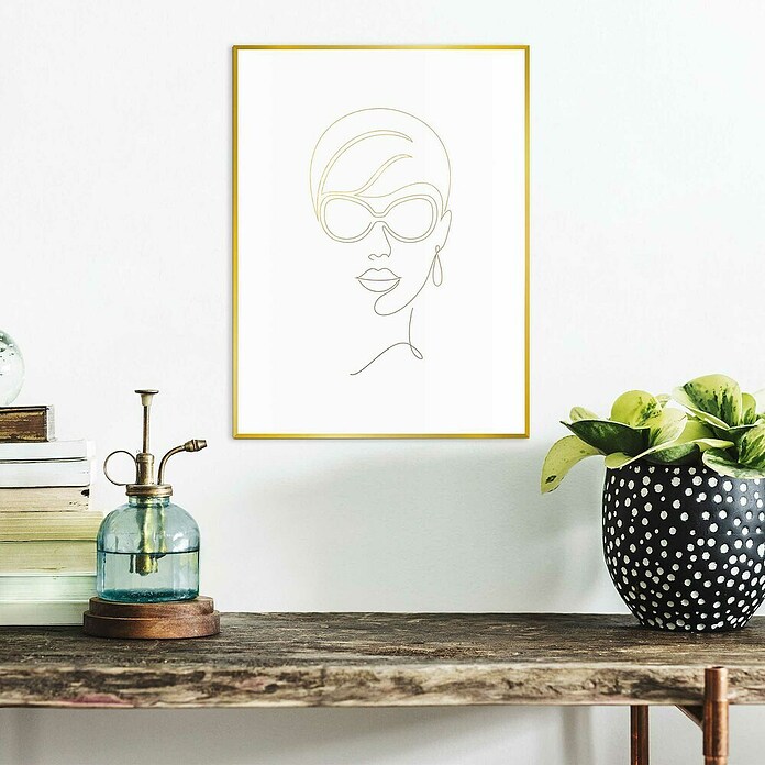 Canvasschilderij Slim Frame (Modern Lines, b x h: 30 x 40 cm) | BAUHAUS