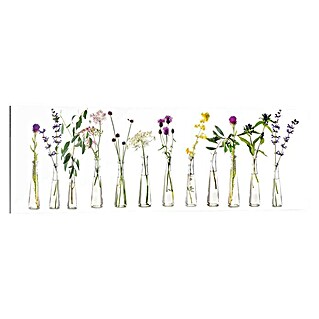 Decoratief paneel (Kitchen Flowers, b x h: 90 x 30 cm)