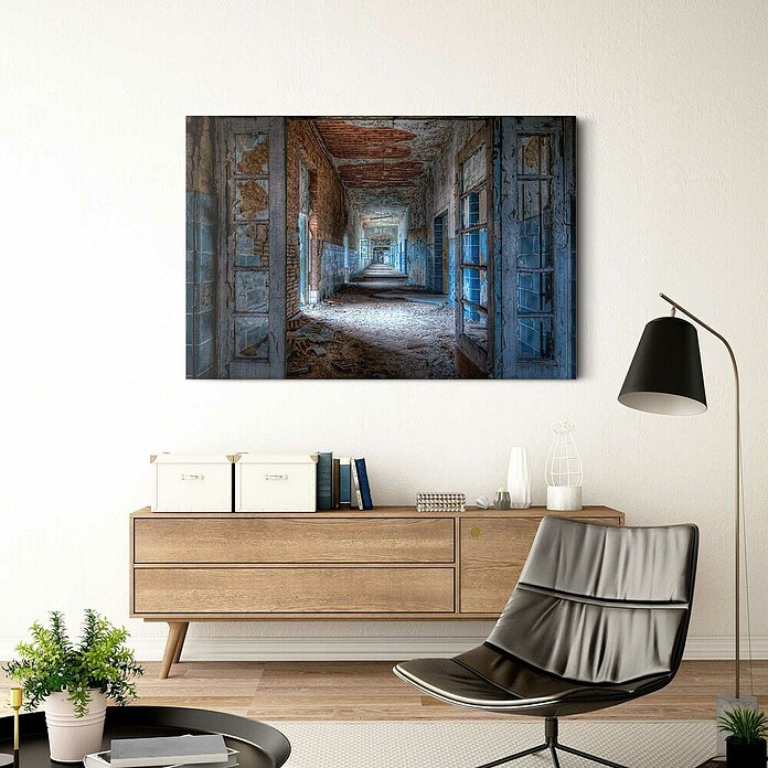 Foto op glas (Deep Gallery, b x h: 116 x 78 cm) | BAUHAUS