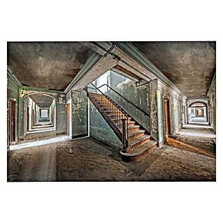 Foto op glas (Stairway to Heaven, b x h: 116 x 78 cm)