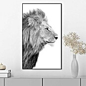Canvasschilderij (Lion Head, b x h: 70 x 118 cm) | BAUHAUS
