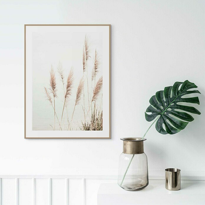 Reinders Bild Slim Frame Wood (Dune Grass, B x H: 30 x 40 cm) | BAUHAUS