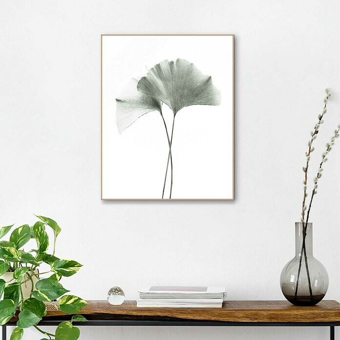 Reinders Bild Slim Frame Wood (Gingko, B x H: 40 x 50 cm) | BAUHAUS