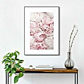 Reinders Bild Slim Frame Black (Peonies in Pink, B x H: 50 x 70 cm) | BAUHAUS