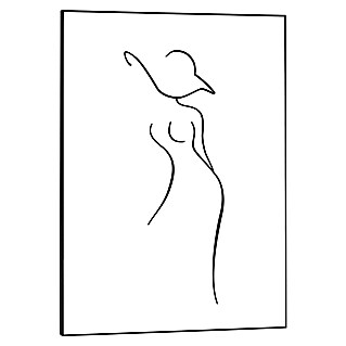 Reinders Canvasschilderij Slim Frame (Pencil I, b x h: 50 x 70 cm)