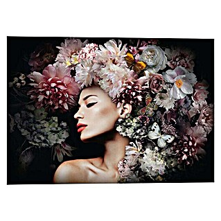 Foto op glas Fine Art (Heerink Luxury Flowers, b x h: 140 x 100 cm)