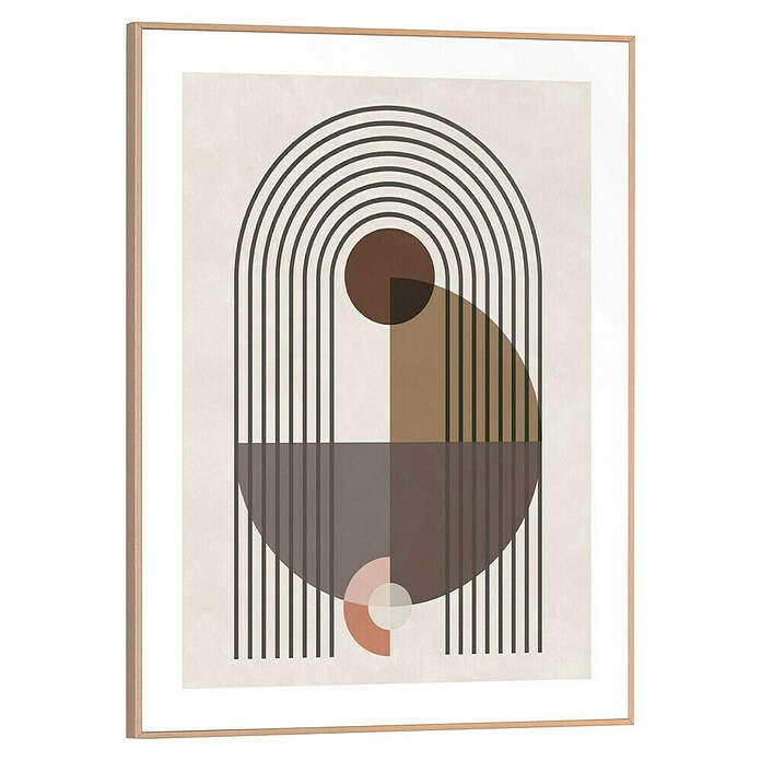 Reinders Bild Slim Frame Wood (Trendy Patterns, B x H: 30 x 40 cm) | BAUHAUS