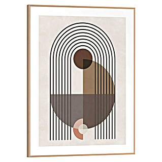 Reinders Bild Slim Frame Wood (Trendy Patterns, B x H: 30 x 40 cm)