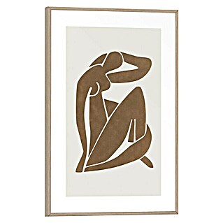 Reinders Bild Slim Frame Wood (Body Lines, B x H: 20 x 30 cm)