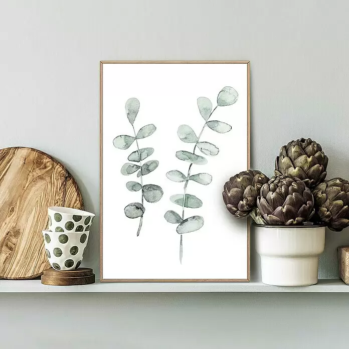 Reinders Bild Slim Frame Wood - Eucalyptus Strings, B x H: 20 x 30 cm - Stimmungsaufnahme